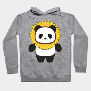 Panda with Sunflower Hoodie